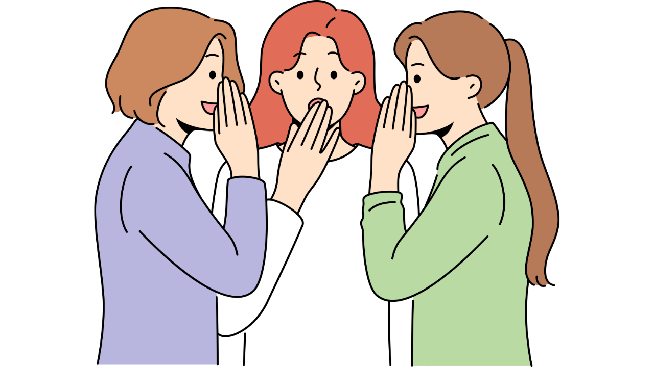 ③ウワサ話を聞いても、他のママ友に回さない