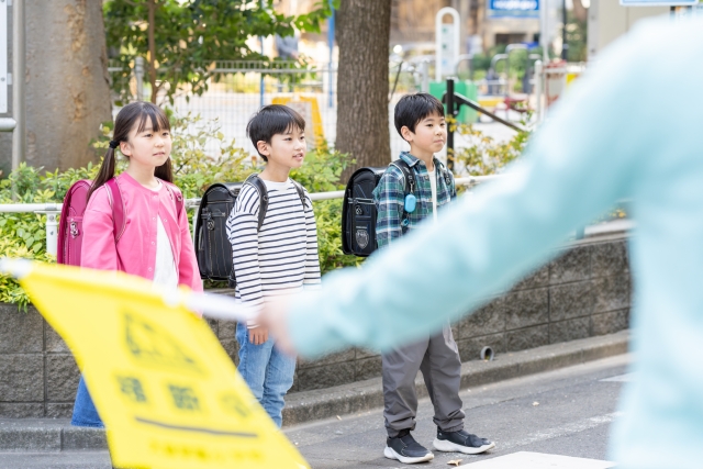 写真AC「登校の様子」