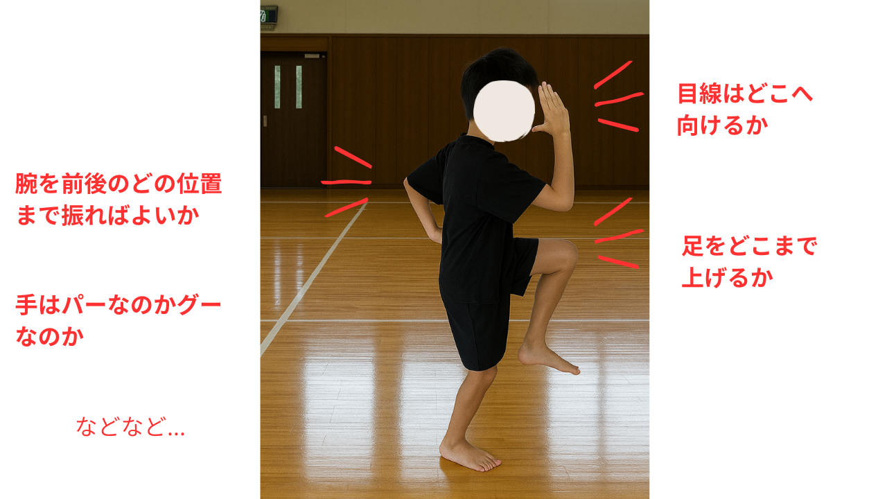 ピンポイントで教えてくれる、走り方の基本
